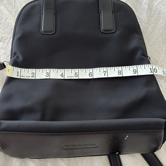 COACH VINTAGE NYLON/ LEATHER BACKPACK - Picture 9 of 11